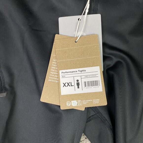 On Cloud Performance Tights Men's XXL Black Pants Compression NWT 2XL - Picture 6 of 16